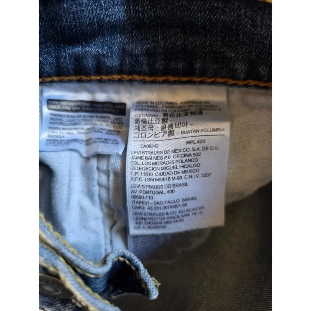 Levis 559 Relaxed Straight Jeans Mens 32x30 Med‎ Blue Denim Y2K revival dadcore